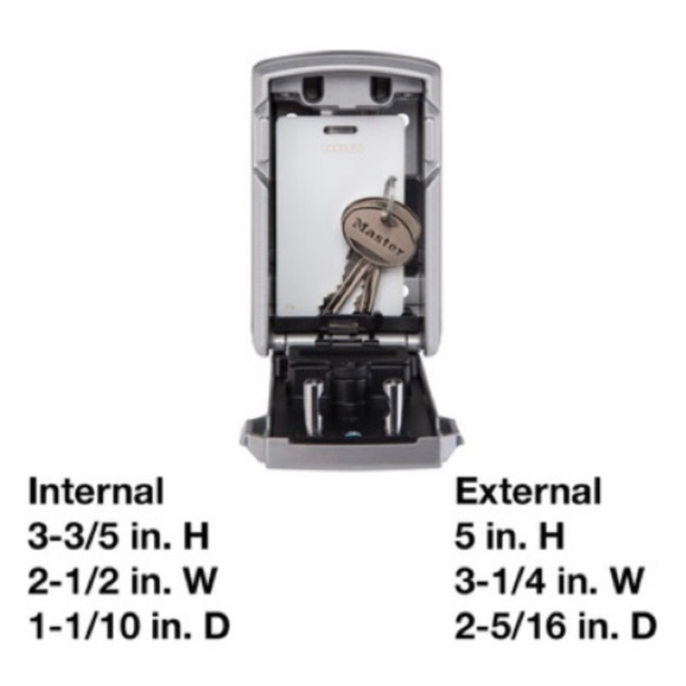 MasterLocks Bluetooth Wall Mount Lock Box - Picture 5 of 5